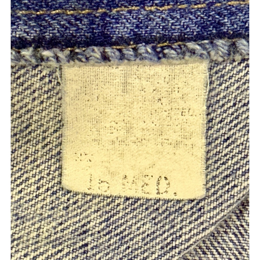 Lee Jeans Women's 16 Medium (Fits 12) Vintage Acid Wash High Rise Mom Jeans - Picture 13 of 13